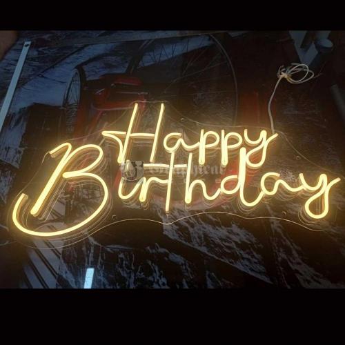 Happy Birthday M13 Neon Calido