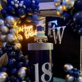 Neon Happy Birthday M04 Calido