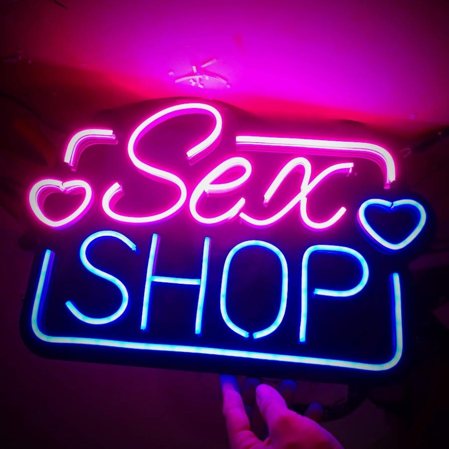 Sex Shop en Neón Flex