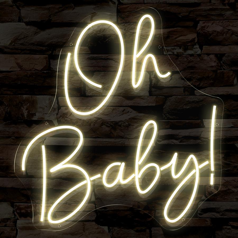 Oh Baby en Neón Flex Calido Modelo OB7