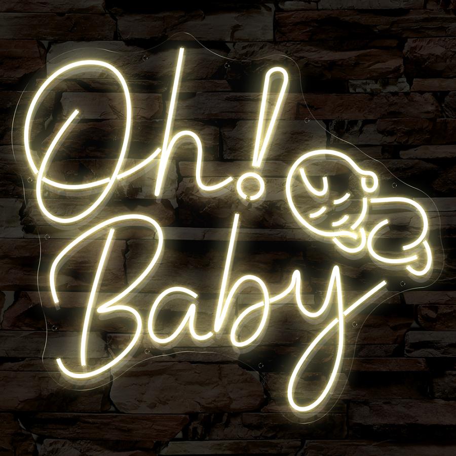 Oh Baby en Neón Flex Calido Modelo OB8