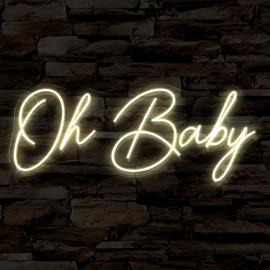 Oh Baby en Neón Flex Calido Modelo OB6